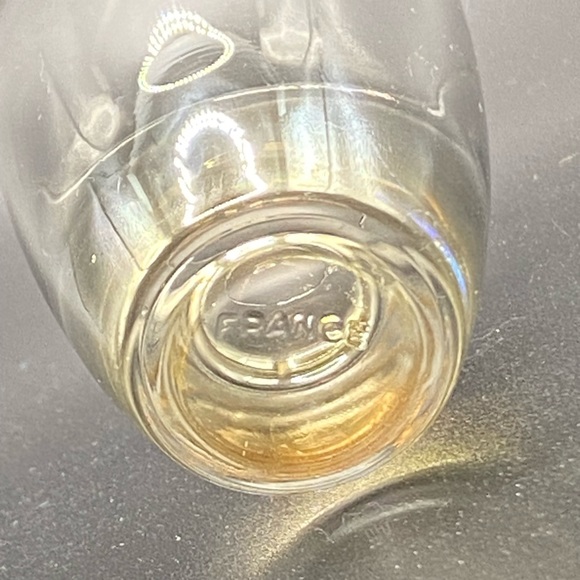 Antique Peach Cordial Glass - Picture 3 of 3